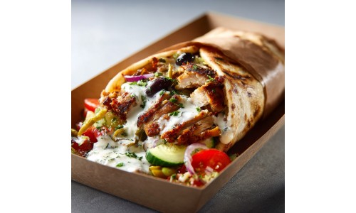 Garlic Chicken with Pickles and Toum