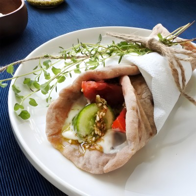 Mixed Zaatar Wraps Mixed Zaatar Wraps